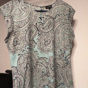 Limited medium paisley top